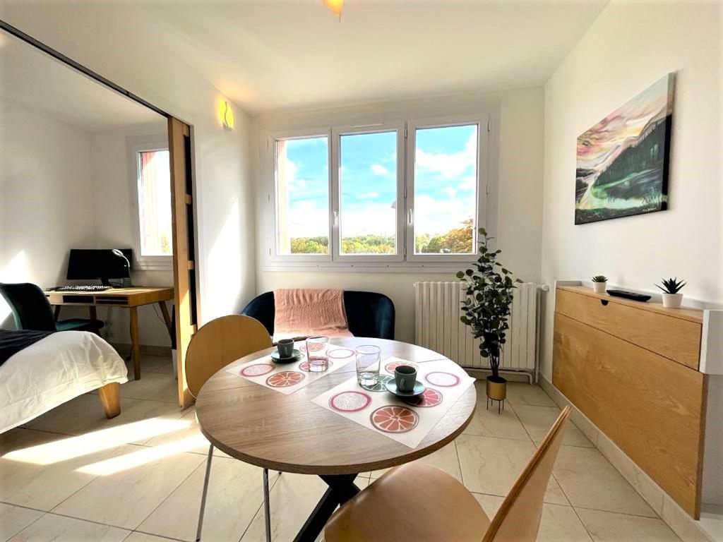 Le Prasino - Paisible Appartement Proche Rer - Bail Mobilite 메시 외부 사진